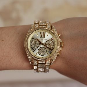 Michael Kors Bradshaw Pavé Gold Tone watch: MK6494